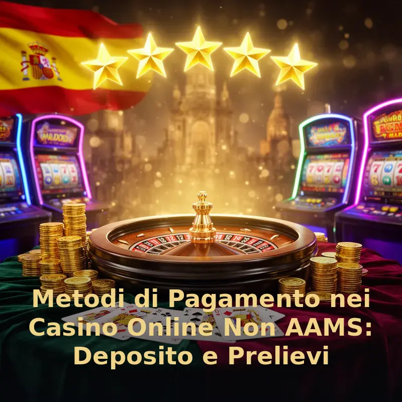 Metodi di Pagamento nei Casino Online Non AAMS: Deposito e Prelievi